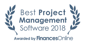 This award is given to the best product in our project management software category. It highlights its superior quality and underlines the fact that it's a leader on the market.